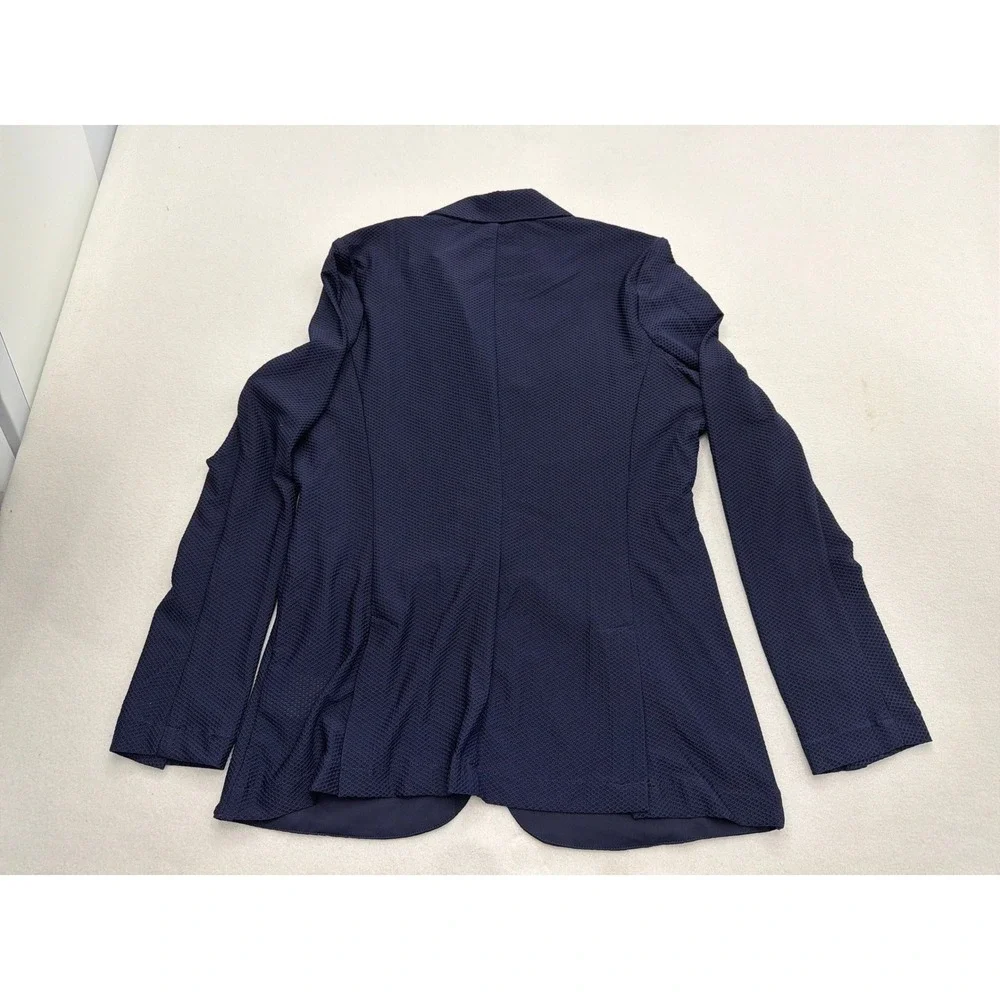 Zestini Equus Mens S Navy Equestrian Show Coat Mesh Stretch Jacket MSJ6705NVY